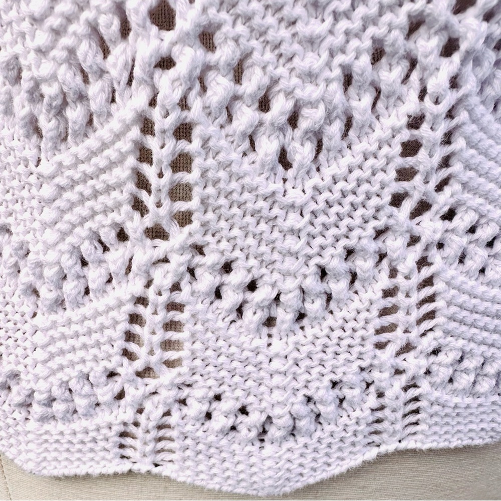 Hollister Crochet Long Bell Sleeve Jumper Sweater - Picture 14 of 16